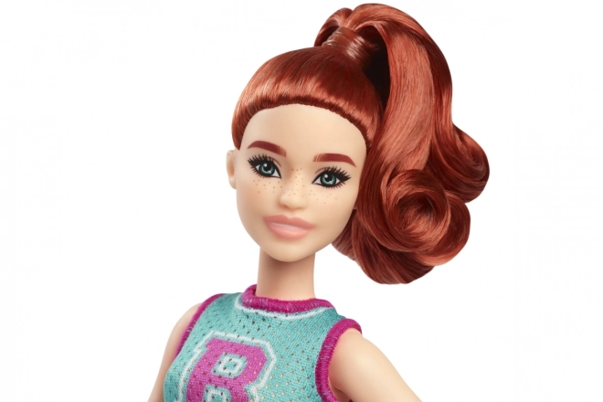 Lutka Barbie Fashionistas v prikupnem outfitu navijačice