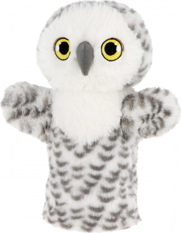 Keel Toys SE3077-7 Keeleco Sova - eko plišasta ročna lutka 27 cm