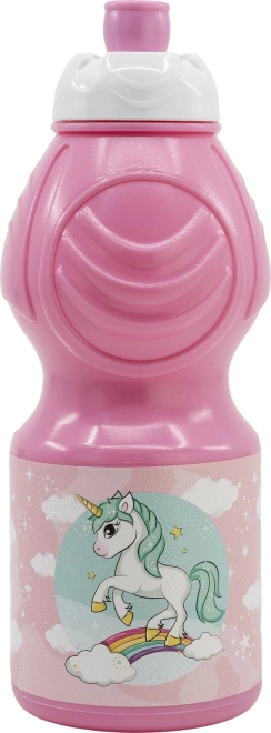 Steklenička za pitje z motivom Unicorn 400 ml