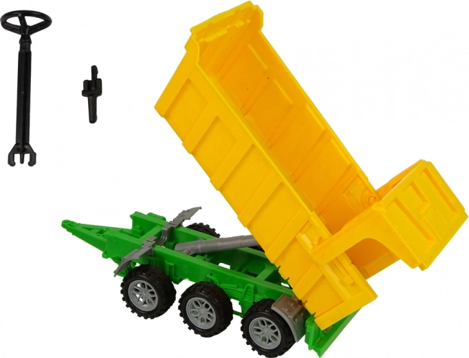 Preklopna kesonka in odpirajoče se zadnje steno