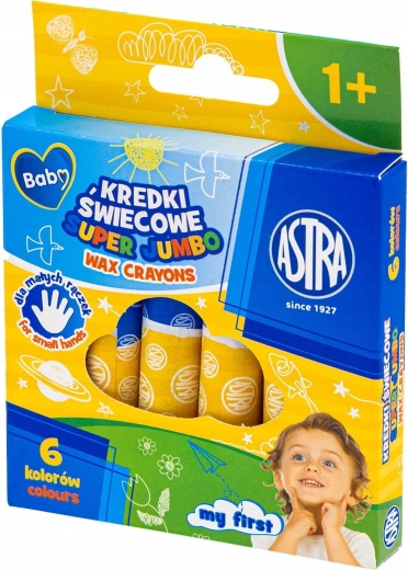 ASTRA voščenke jumbo 6 kos
