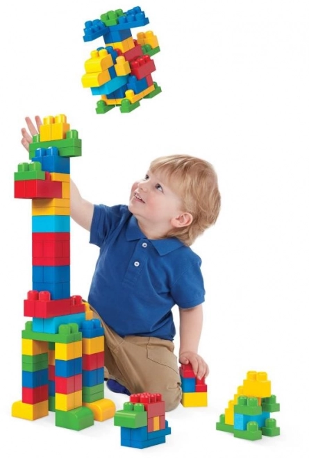 Mega Bloks First Builders Kocke v plastični vrečki 80 kos