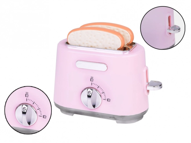Set malih gospodinjskih aparatov za igranje mešalec toaster aparat za kavo ZA5204