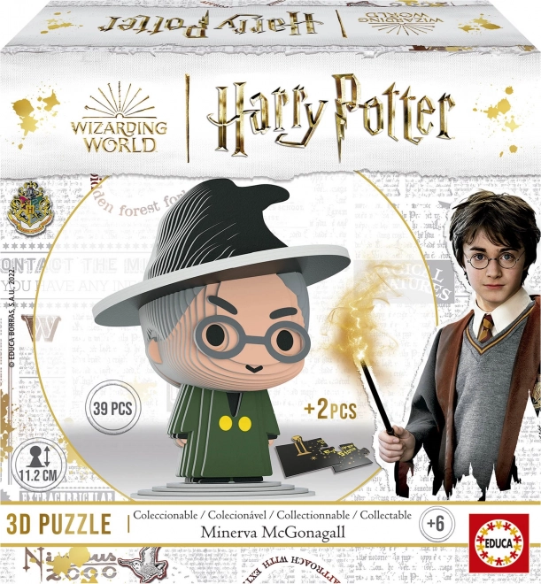 EDUCA 3D sestavljanka Harry Potter: Minerva McGonagallová 39 kosov