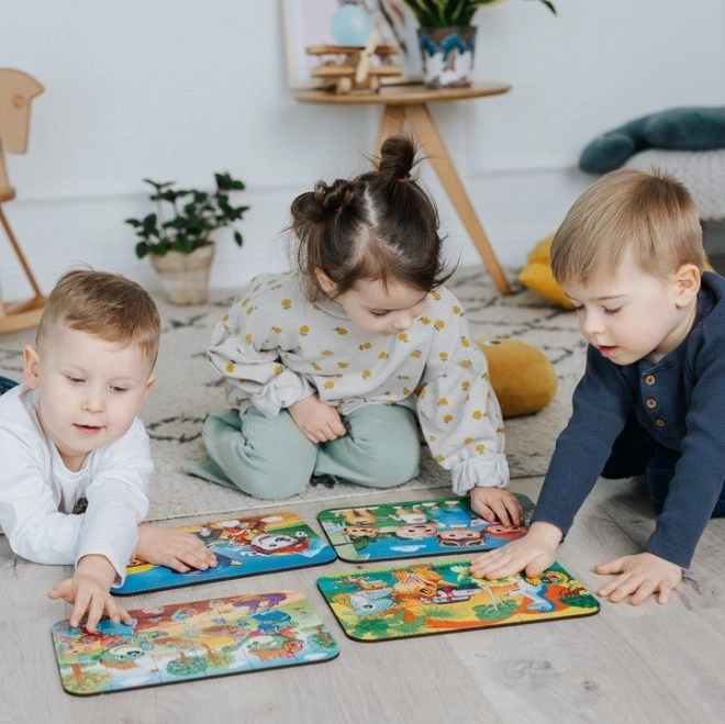 Lesene puzzle Veseli CoComelon 24 kosov