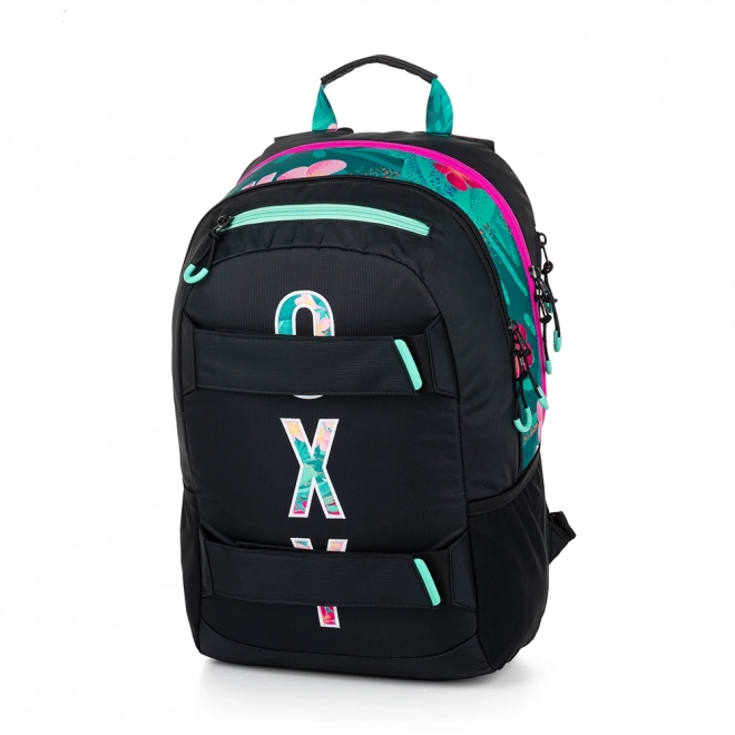 Študentski nahrbtnik + etui OXY Sport Tropic