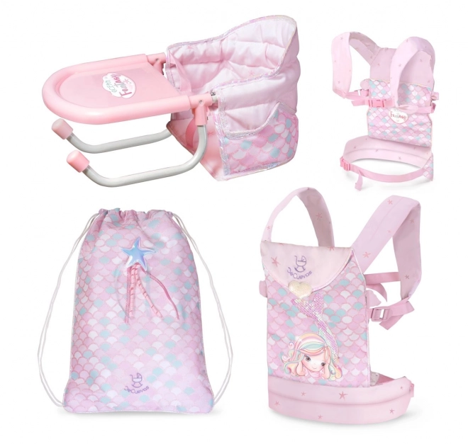 DeCuevas 60041 Potovalni set za punčke 3 v 1 Ocean Fantasy 2021