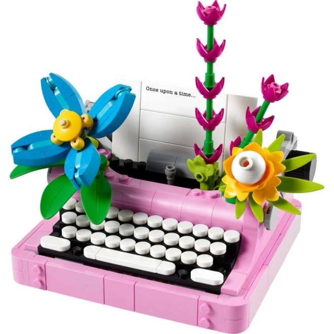 LEGO® Creator 31169 Pisalni stroj s cvetovi