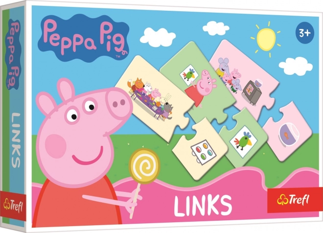 Igra sestavljanka Pujsa Pepa 14 parov