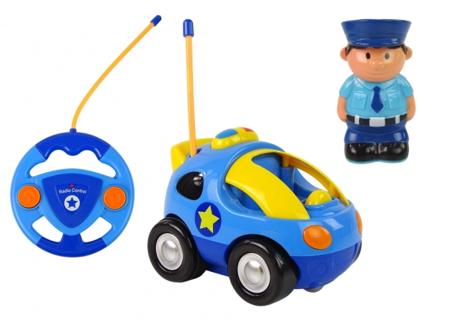 Otroški avto Policija Daljinsko upravljano R/C Luči Zvok
