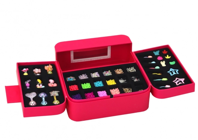 Izdelava nakita Beauty Set v škatli Obeski Sponke