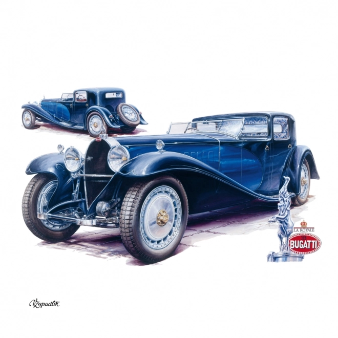 NOTIQUE Koledar s zapiski Classic Cars – Václav Zapadlík, 2025, 30 x 30 cm