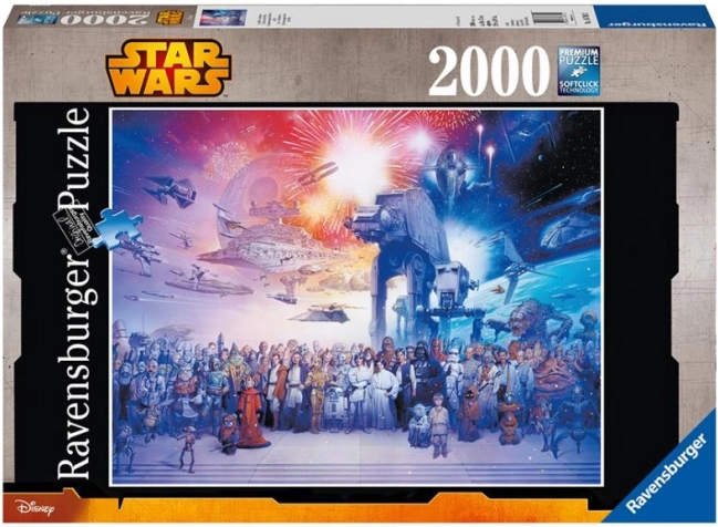 Ravensburger sestavljanka Star Wars vesolje 2000 koščkov