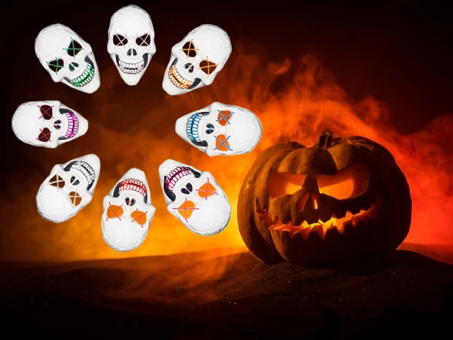 Svetleča maska Halloween