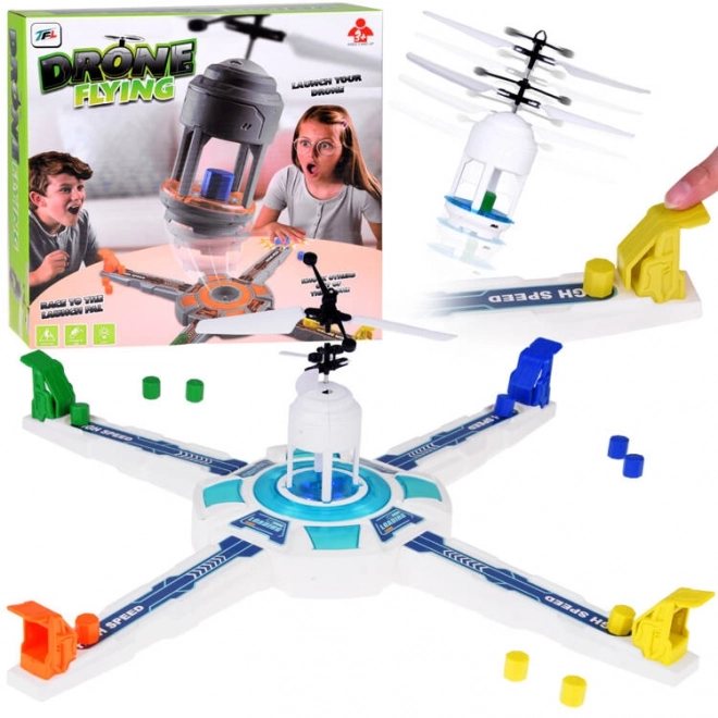 Ležeči dron spretnostna igra