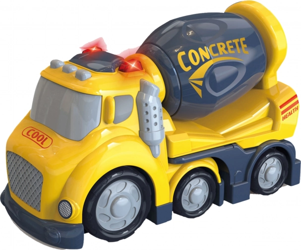 Betonski vozilo City Truck z svetlobnimi in zvočnimi učinki