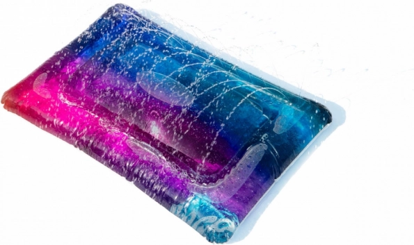 Galaktična vodna igralna podloga 130 × 90 cm BESTWAY z vodnim razpršilnikom