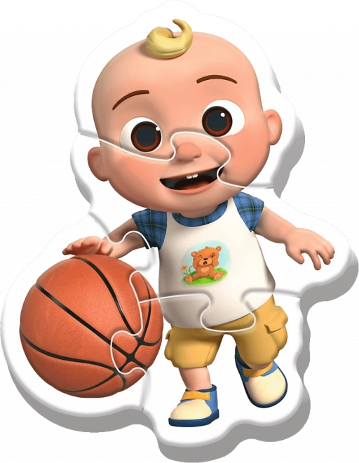 TREFL Otroške sestavljanke Cocomelon 4v1 (2,3,4,5 kosov)