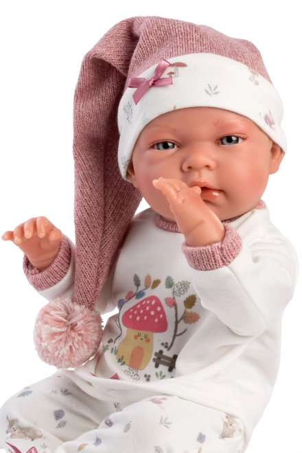 Llorens M738-80 oblačila za punčko dojenčka NEW BORN velikosti 40-42 cm