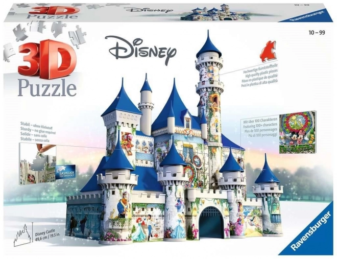 3D sestavljanka Grad Disney Ravensburger