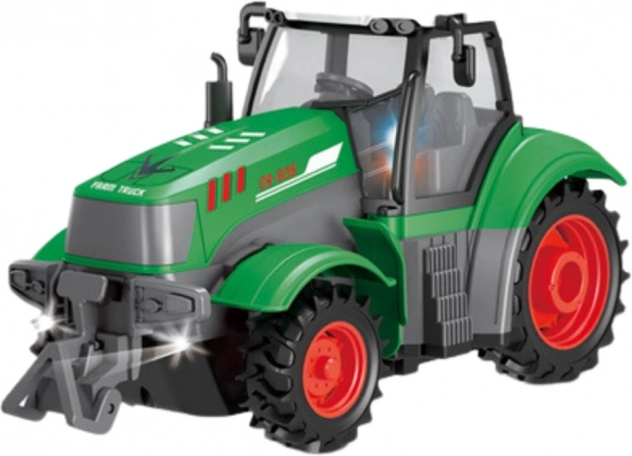 Zeleni daljinsko voden traktor 1:24