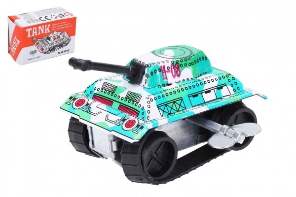 Kovinski tank na navijanje na ključ