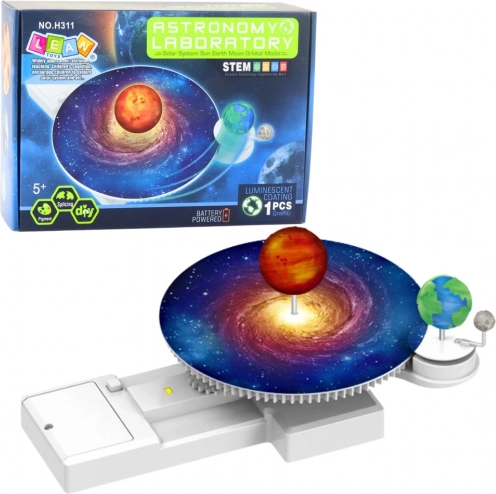 Astronomski izobraževalni komplet Sonce Zemlja Luna DIY