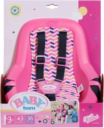 Sedež za kolo za punčko BABY born