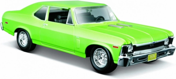 Kovinski model CHEVROLET NOVA SS 1970 zelen 1:24