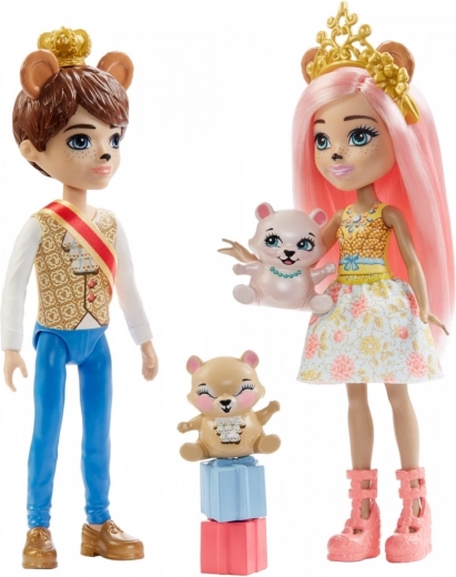 Dve punčki v kraljevskem slogu