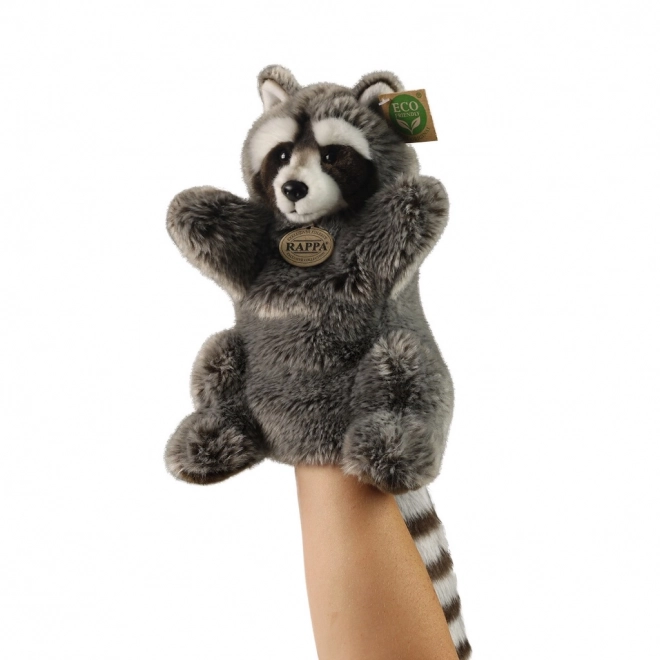 Plišasta ročna lutka rakun 28 cm ECO-FRIENDLY