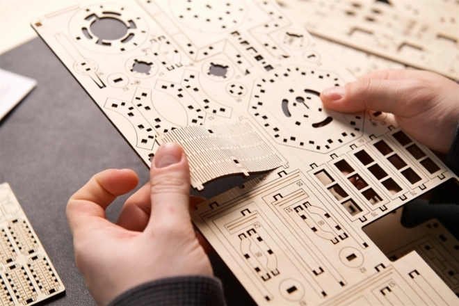3D lesen mehanski svetilnik Split Rock puzzle