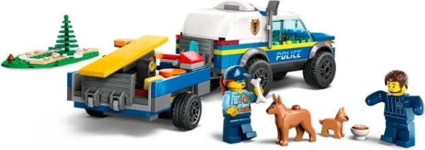 SUV K9 s prikolico za akcijske posredovalne naloge