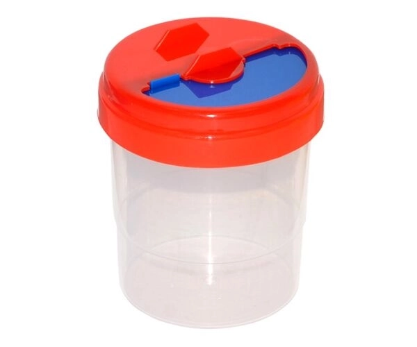 Lonček za vodo s plastičnim pokrovom