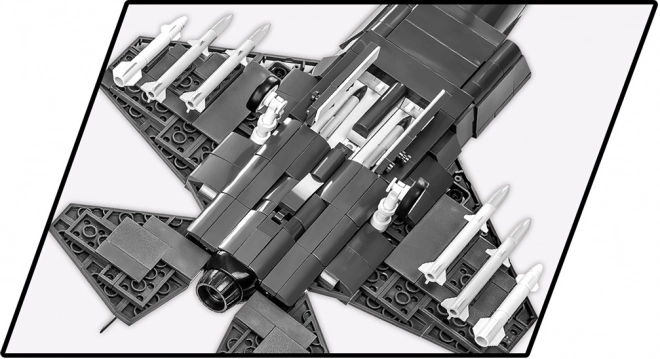 Model bojnega letala F-35B Lightning II iz kock