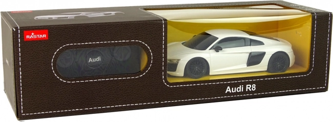 Avto na daljinsko upravljanje Audi R8 1:24 Belo