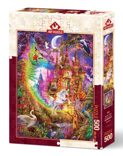 ART PUZZLE Puzzle Mavrični grad 500 kosov