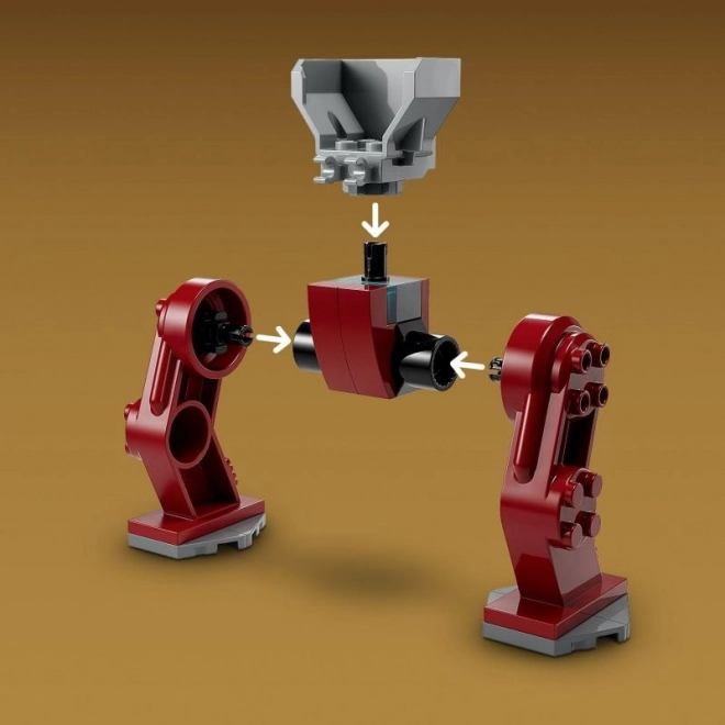Lego Marvel Iron Man Hulkbuster proti Thanosu