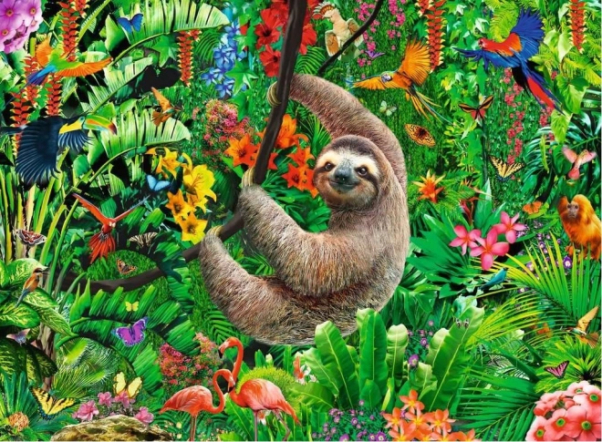 Puzzle XXL 300 kosov z lenivcem RAVENSBURGER