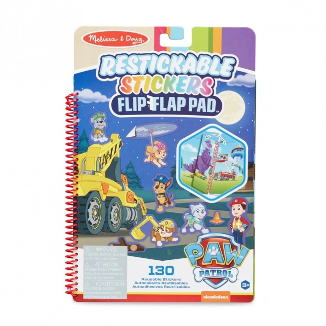 Psi Patrol Flip-Flop Več Nalepk Končna Misija