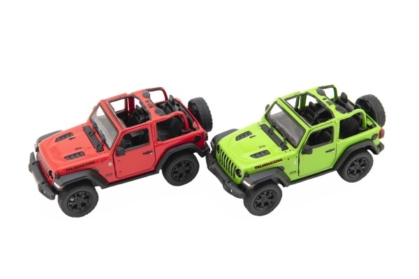 Kovinski model Jeep Wrangler 2018 z odprto streho