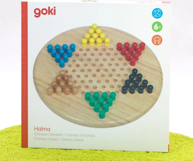 GOKI Družabna igra Halma (Kitajska dama)