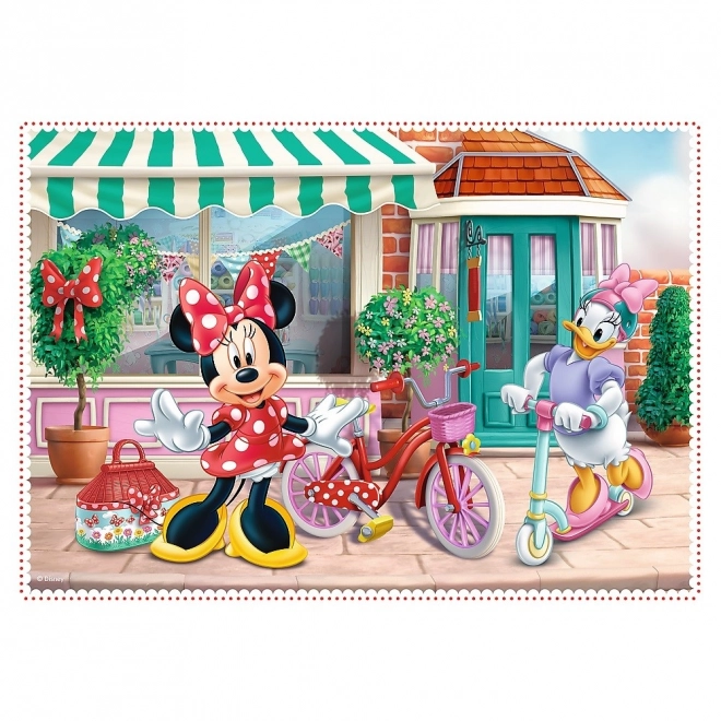 Puzzle 4v1 Minnie s prijatelji