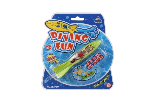 Plastično torpedo za potapljanje 13 cm