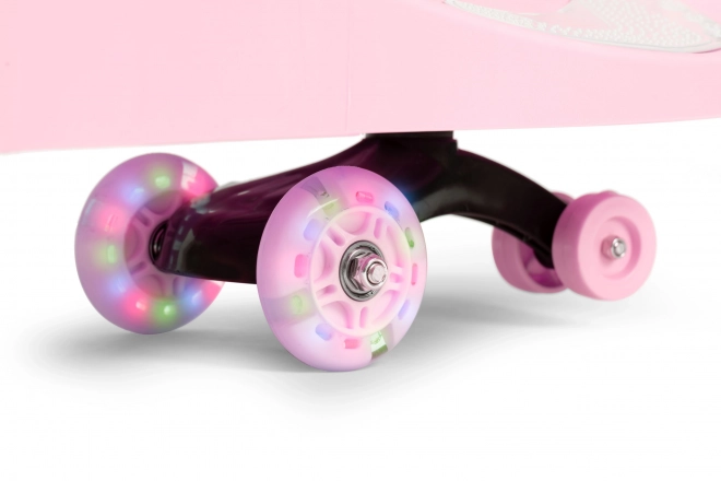 Vozilo s LED kolesi roza ECOTOYS
