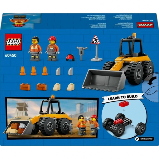 LEGO® City 60450 Rumena kolesna nakladalka