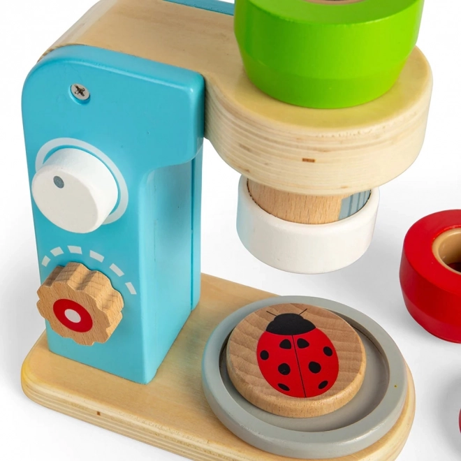 Leseni mikroskop za otroke Bigjigs Toys