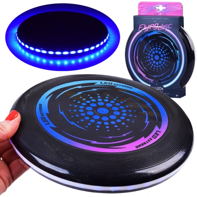 Leteči disk z LED osvetlitvijo