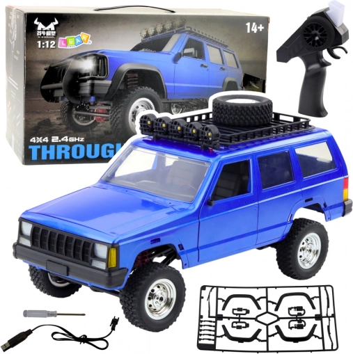 Dirkalni avto RC 4x4 MN78 moder 1:12