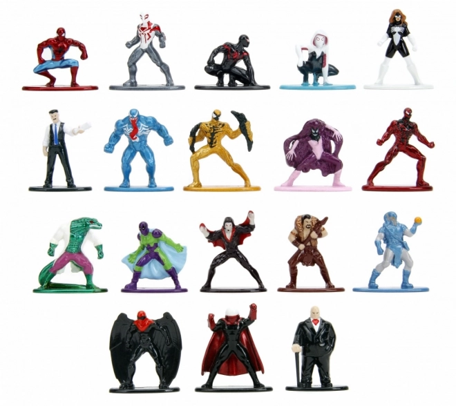 Spider-Man kovinske figurice 18-kos, verzija 9